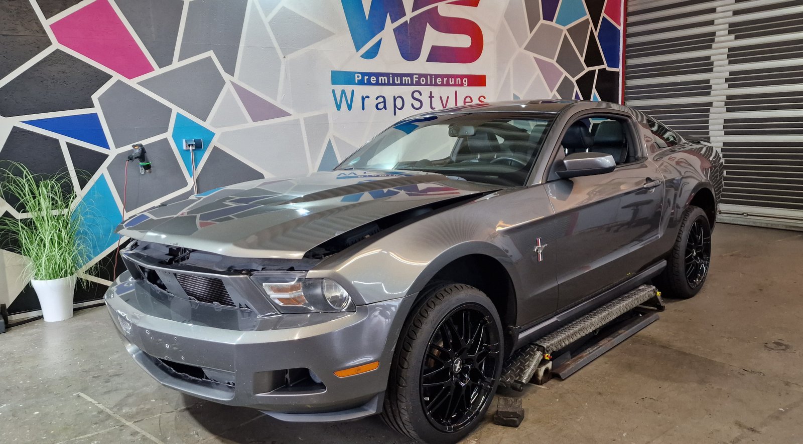 Auto vor der Folierung